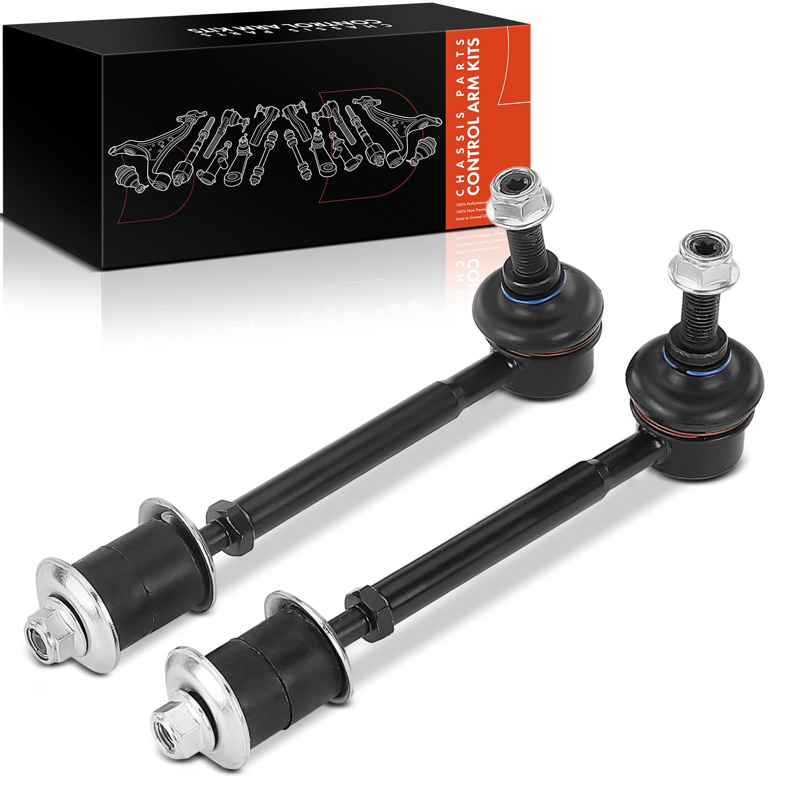 Frankberg 2x Koppelstange Hinten Links Rechts Kompatibel mit Focus III 1.0L-2.3L 2012-2020 K.u.g.a I 2.0L-2.5L 2008-2012 K.u.g.a II DM2 1.5L-2.0L 2013-2024 Replace# CV6Z5C486B