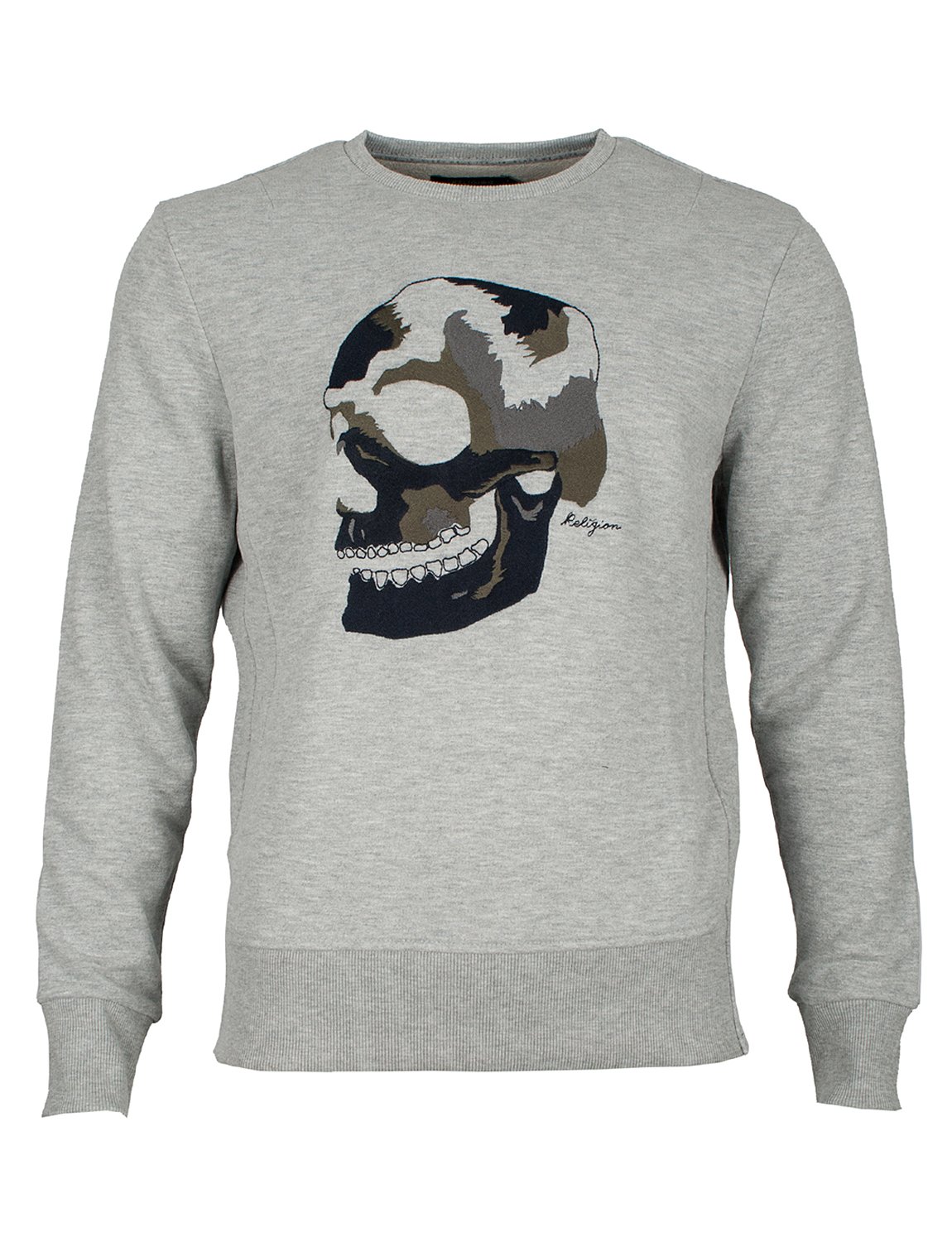 Religion - Sudadera - para hombre gris S