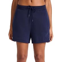 Reebok Womens Campus 4.5 Short, Standard Fit, Midweight Cotton-Poly Fabric