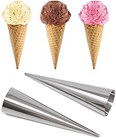 Vista 5 de Honbay 6 moldes de acero inoxidable para hornear