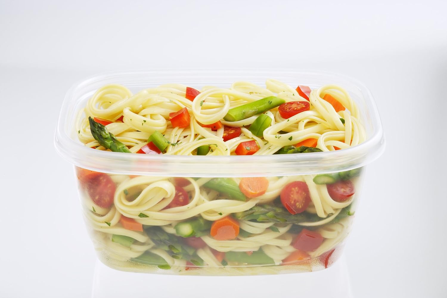 Glad Food Storage Containers - Deep Dish Container - 64 Ounce - 3 Containers