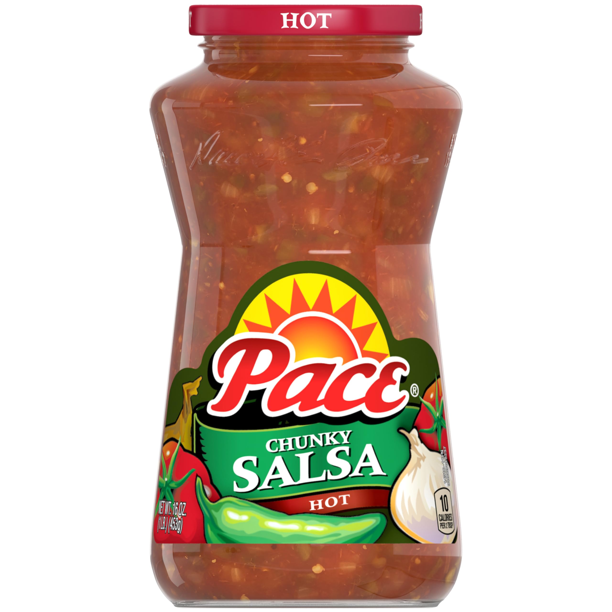Hot Chunky Salsa 453g (Pack of 2)