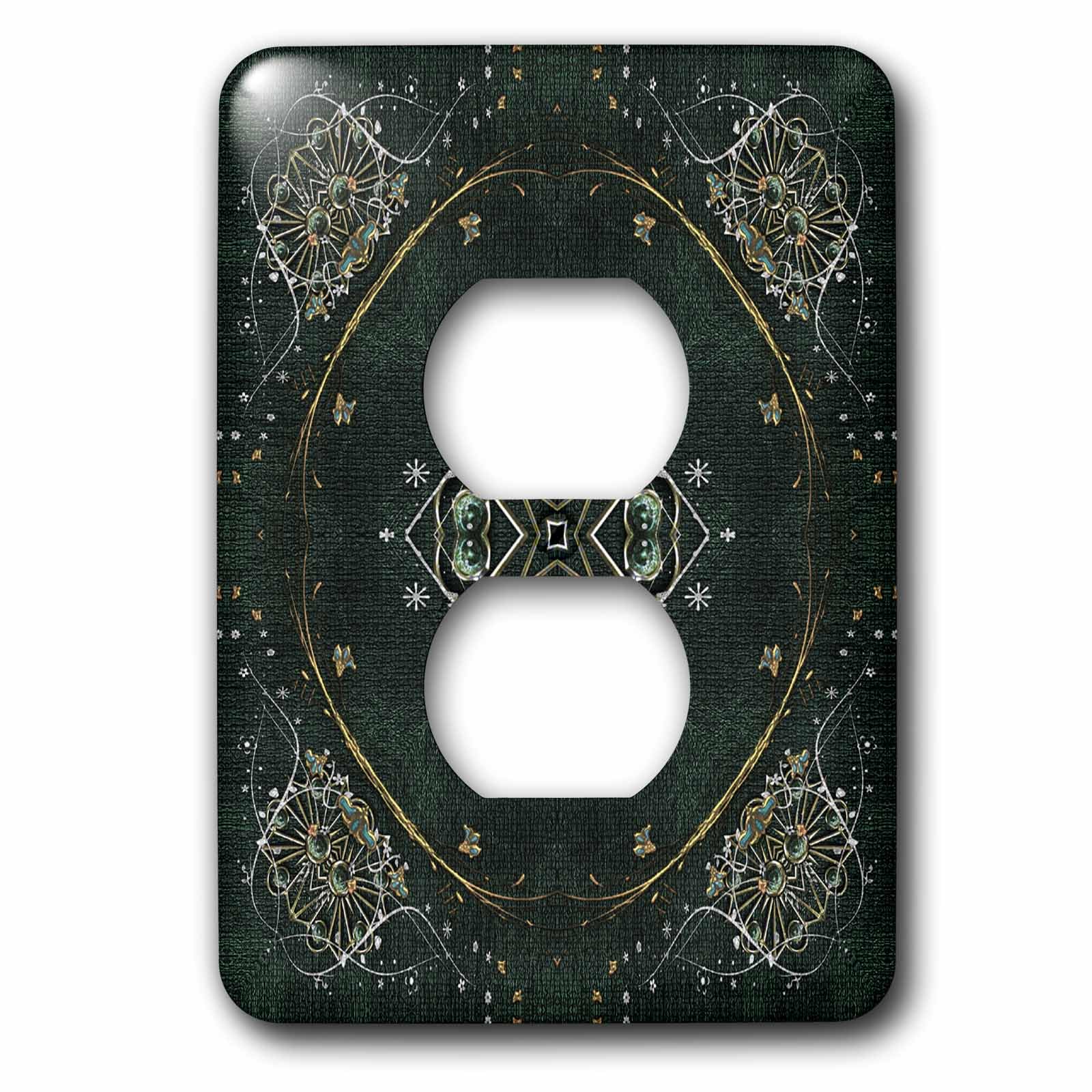 St. Pats Maze 2 prises de courant finition brillante premium collection lsp_4085_6