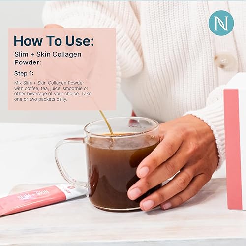 Vista 6 de Neora Fit - Polvo de colágeno delgado + para la piel con colágeno marino, ácido hialurónico y MCT, apoya la hidratación de la piel, apariencia