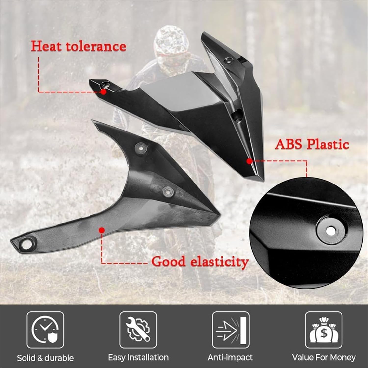 フェアリング カワサキ Z400 2018-2023 ベリーパン 下部エンジン