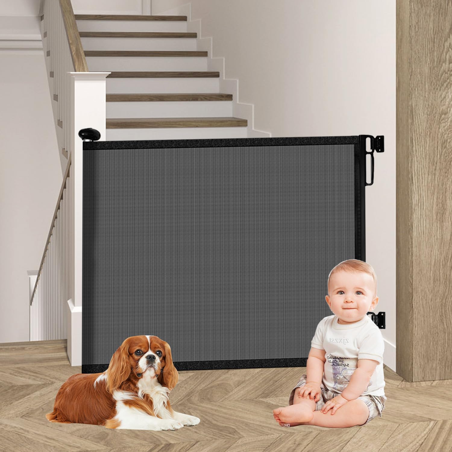 Stair Gates Baby Fences And Gates Indoor Diy Gate Baby Diy Stair