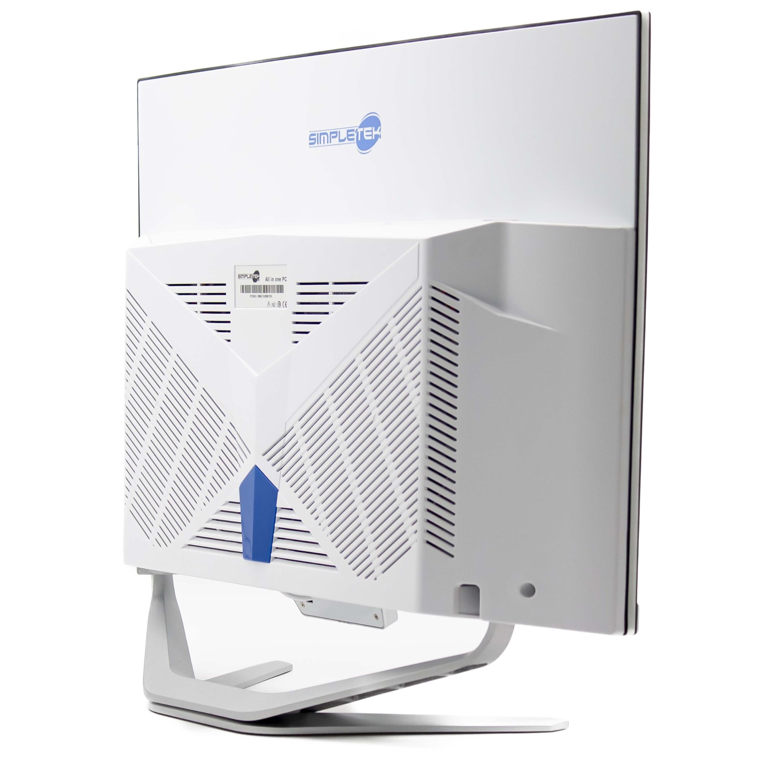 SIMPLETEK - PC All in One con Schermo Curvo 24" Core i3 | Windows 10 Pro | 8GB RAM SSD 480GB | Ideale per Ufficio, Scuola, Casa