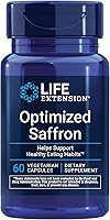 Vista 1 de Life Extension Optimized Saffron, Saffron Extract, Saffron Supplement That Helps You Fight The urge to Snack, Non-GMO, Gluten-Free, Vegetarian, 60