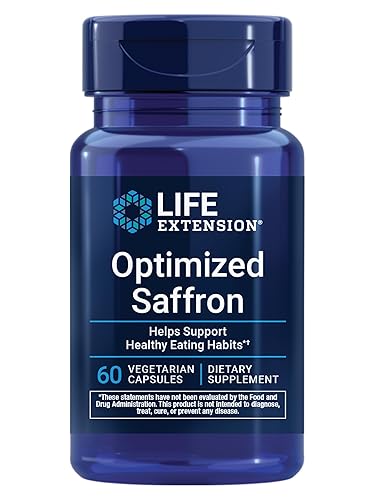 Life Extension Optimized Saffron, Saffron Extract, Saffron Supplement That Helps