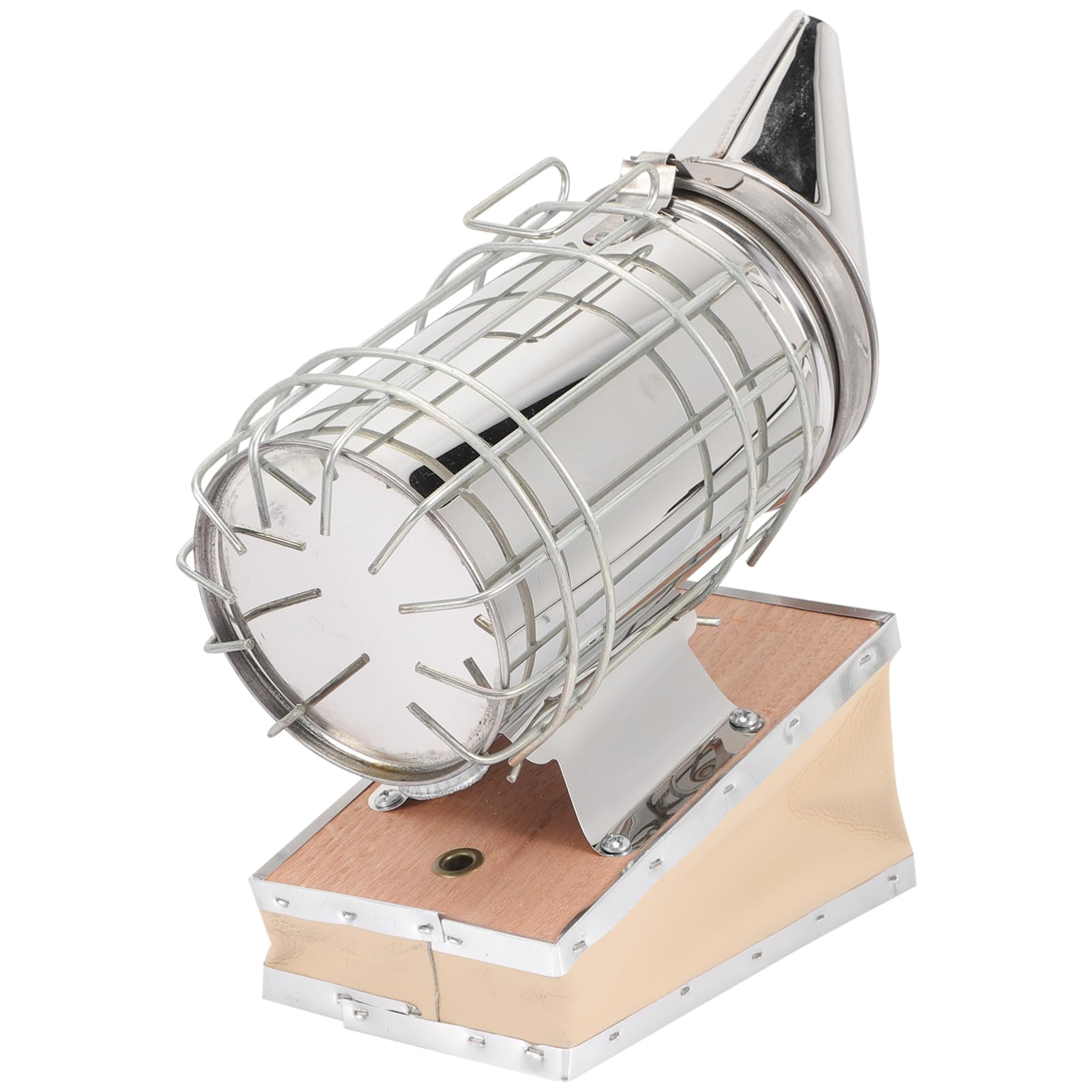 VANZACKApiculture Equipment Bee Heated Delight Apiculture Sprayer Hive Alive Apiculture Smoking Sprayer Metal Launcher Honeycomb Heating Stainless Steel. Pu