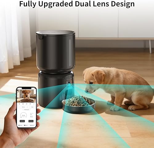 Automatic Cat Feeder and Waterer Set — close-up of materials and construction quality