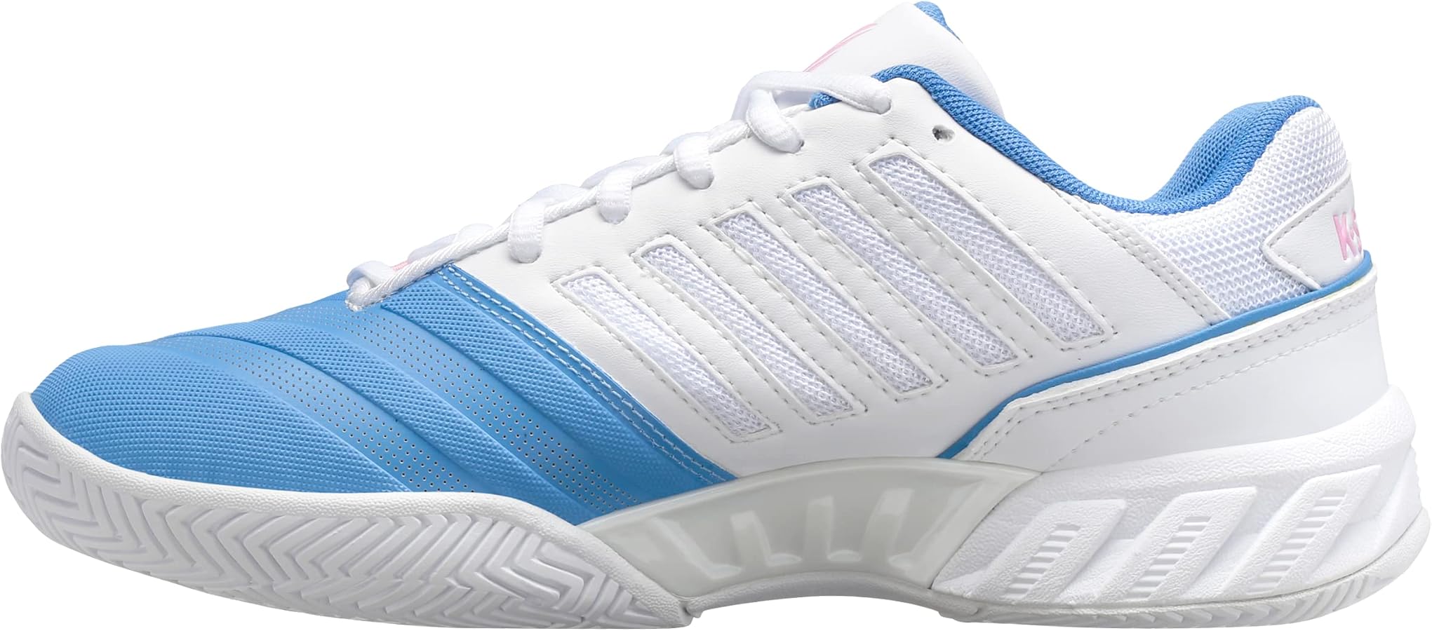 K-Swiss Tennis Bigshot Light 4 Tennis Shoe Silver Lake Blue/White
