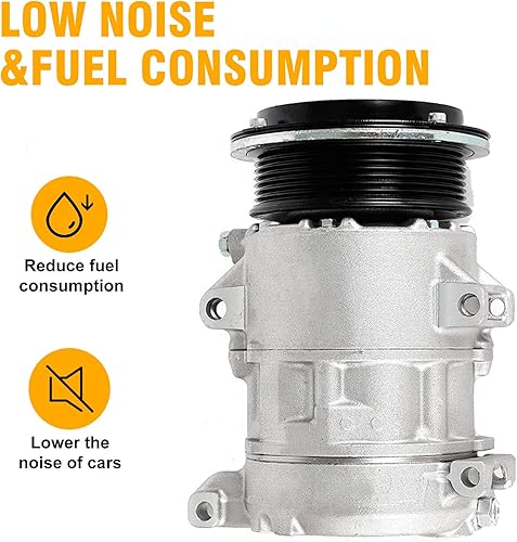 Miniatura 5 de Reemplazo del compresor de aire acondicionado para CO 27000C compatible con Toyota Corolla Matrix 1.8L 2003-2008 Reemplazo del embrague de aire