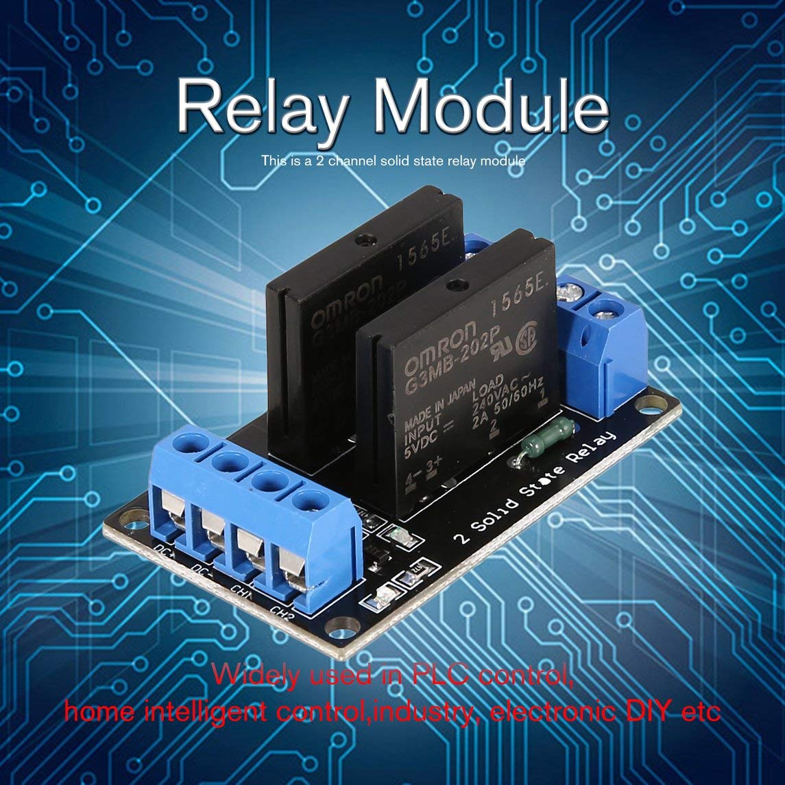 Relè A Stato Solido A 2 Canali Interruttore Di Alimentazione A - Foto 6