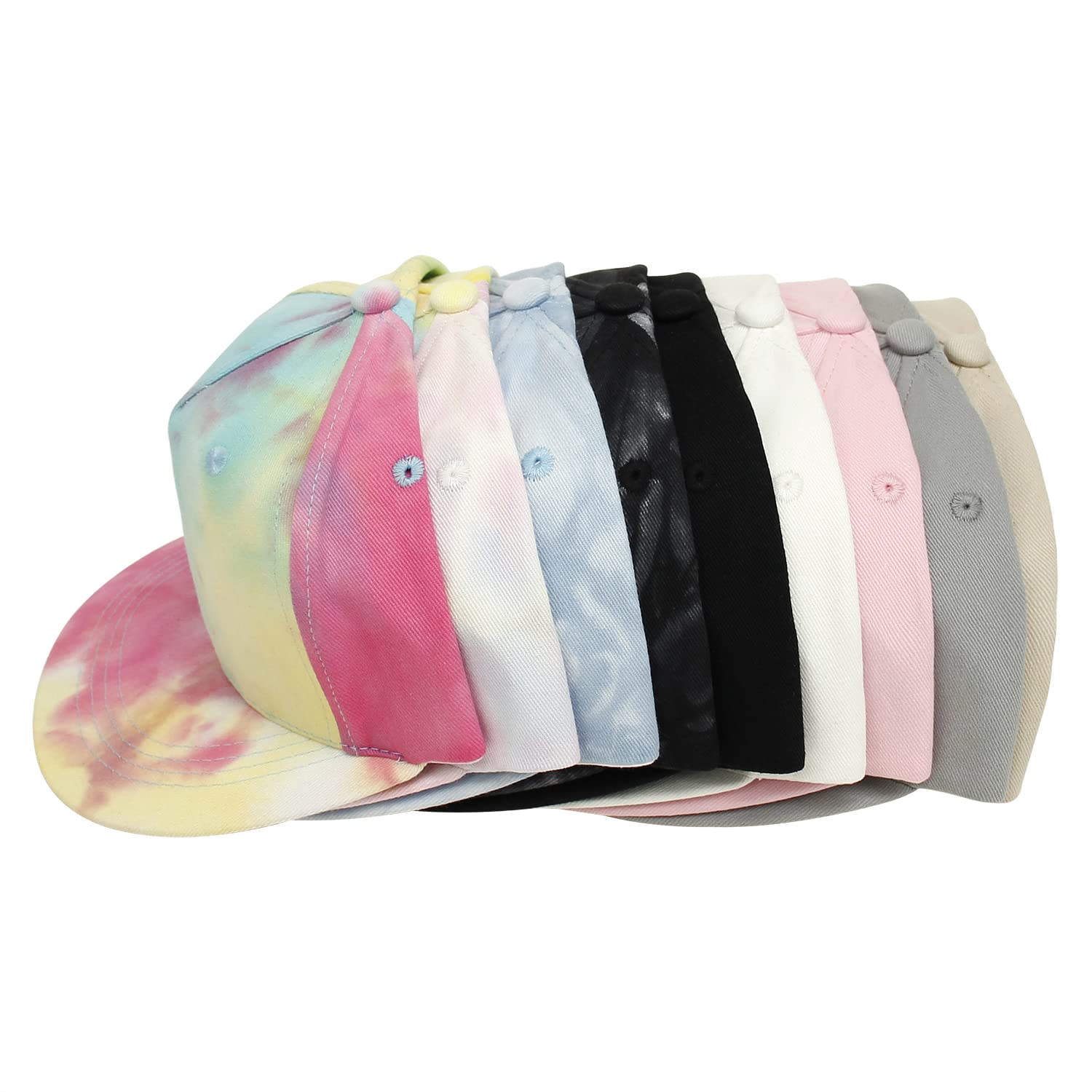 Berretto da baseball per bambini, cappello estivo da sole per bambini da 6 mesi a 8 anni, visiera regolabile con visiera snapback da camionista