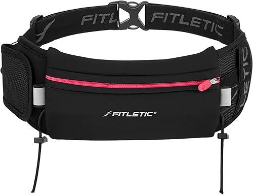 Fitletic Ultimate Race Belt II cinturón para correr, talla única Se ajusta a todos
