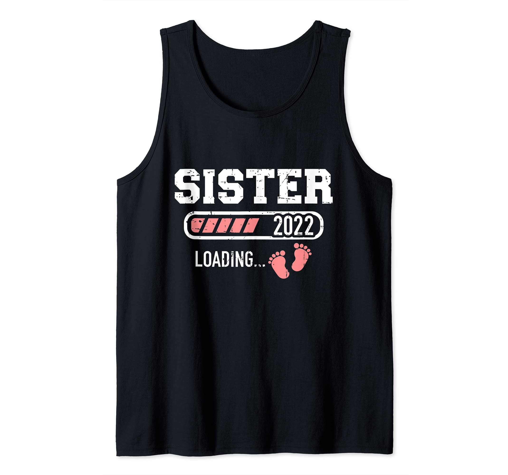 Sister 2022 loading bar Tank Top, Black