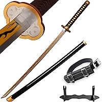 Vista 27 de SV Anime Demon Slayer Sword Katana 41 Inch Decorative Collectible Gift Cosplay Sword，Various Styles Available