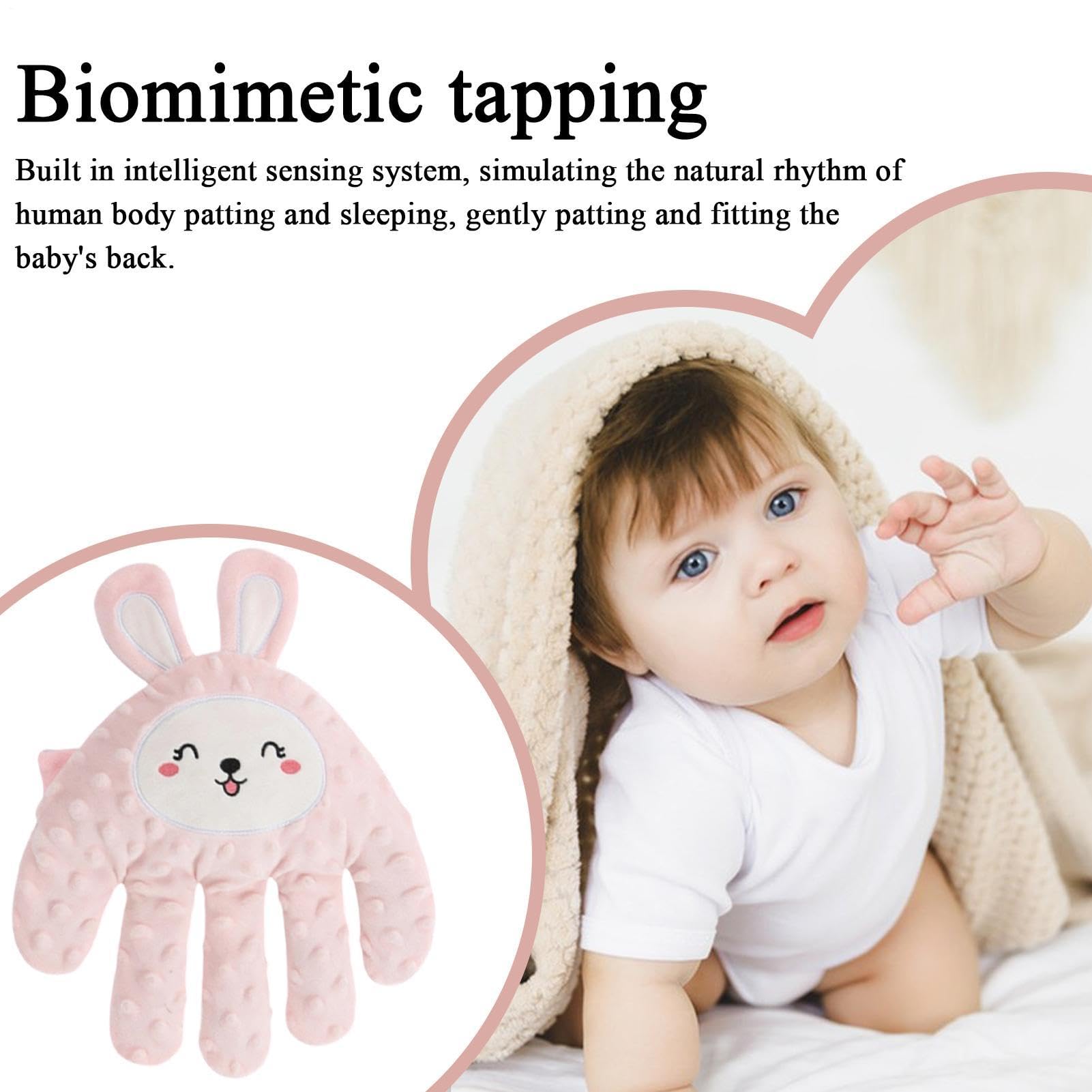 Patter Sleep Aid – 6-inch Sleep Aid | ABS Sleeping Aids - Silent Portable Sleeps Calming Device for Children and Adults for Improved Sleeps Quality — view 4