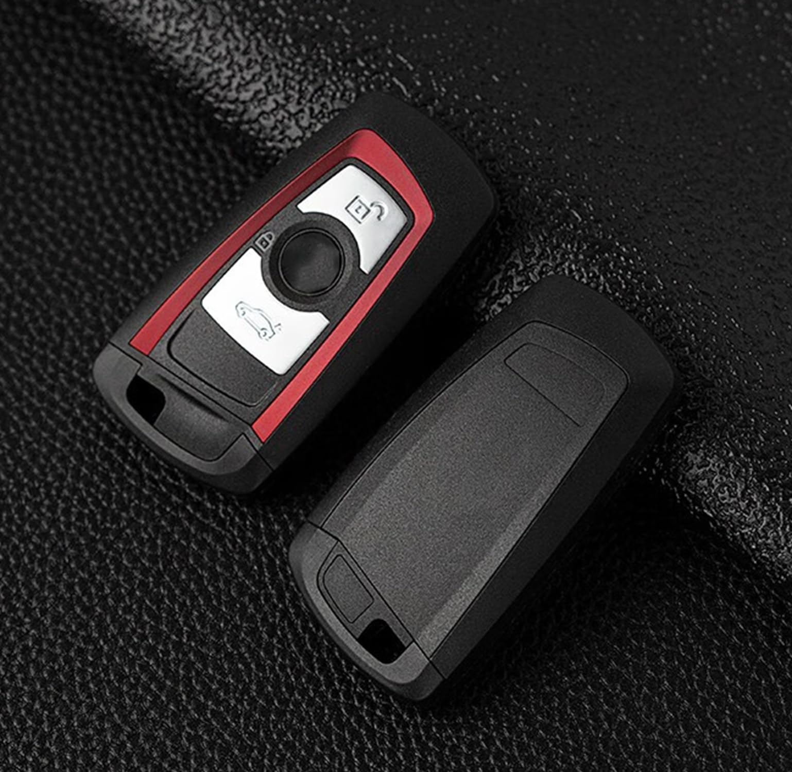 HooRLZ Key Fob Replacement For Bmw 1 2 3 4 Series F20 F22 F30 F31 F32, Remote Car Key Cover Case 3 Button, Bmw Key Case - Image 3