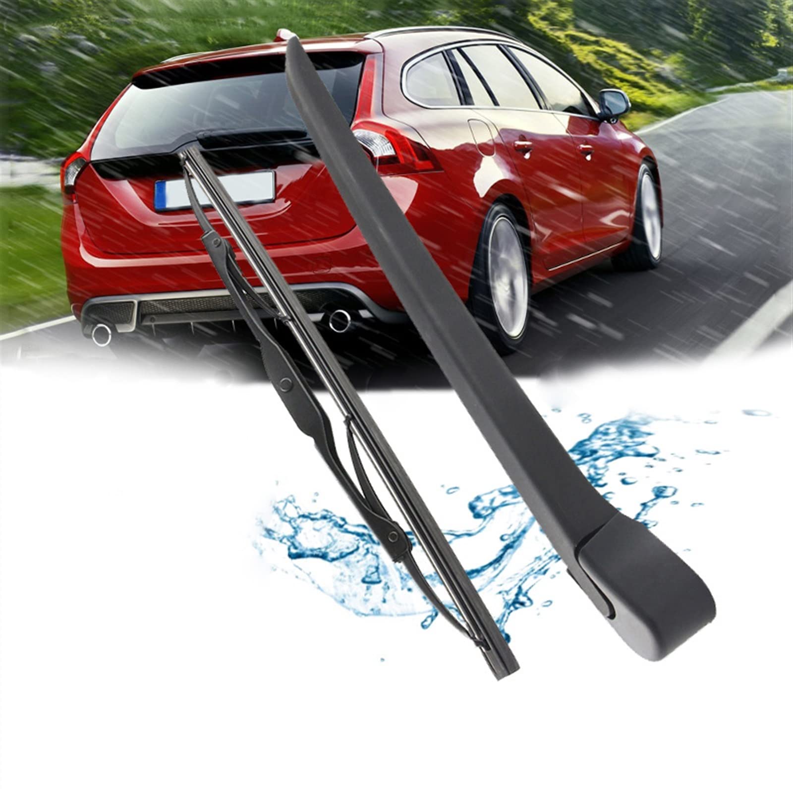 Essuie-glace arrière Volvo V60 anti-trace pour résoudre les problèmes de mauvaise visibilité
