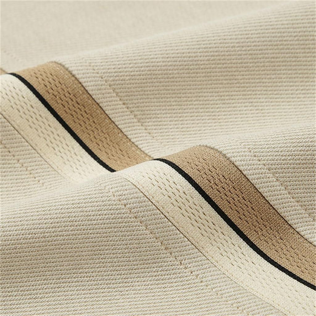 Men's Color Matching Short Sleeved T-Shirt Men's Loose Casual T-Shirt
