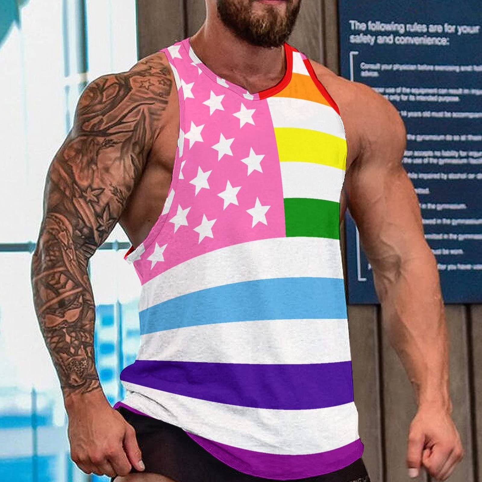 MISBHV アメリカンイーグル ノースリーブTシャツ MISBHV アメリカンイーグル ノースリーブTシャツ 2025年最新