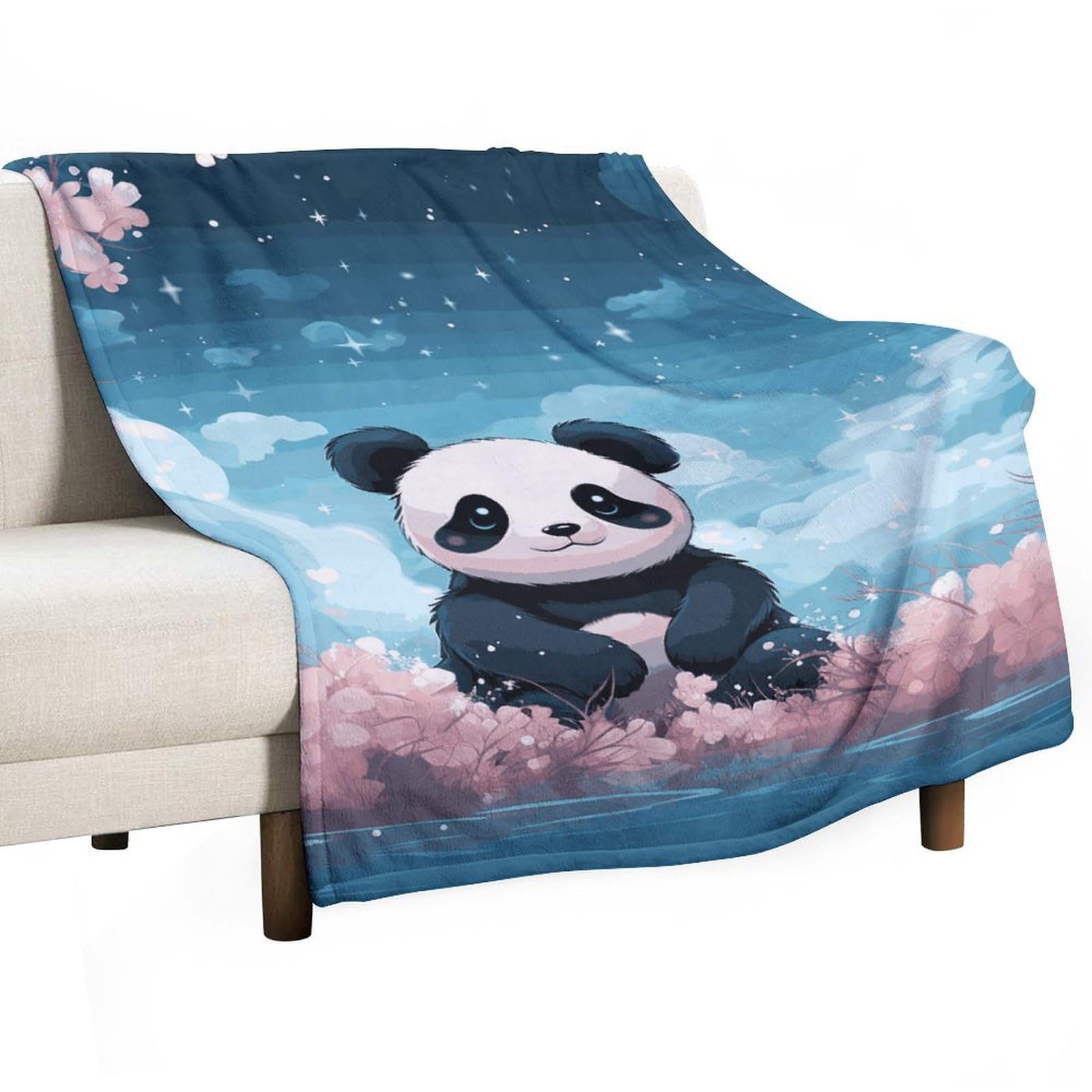 Couverture en molleton confortable pour canapé qui ne peluche pas