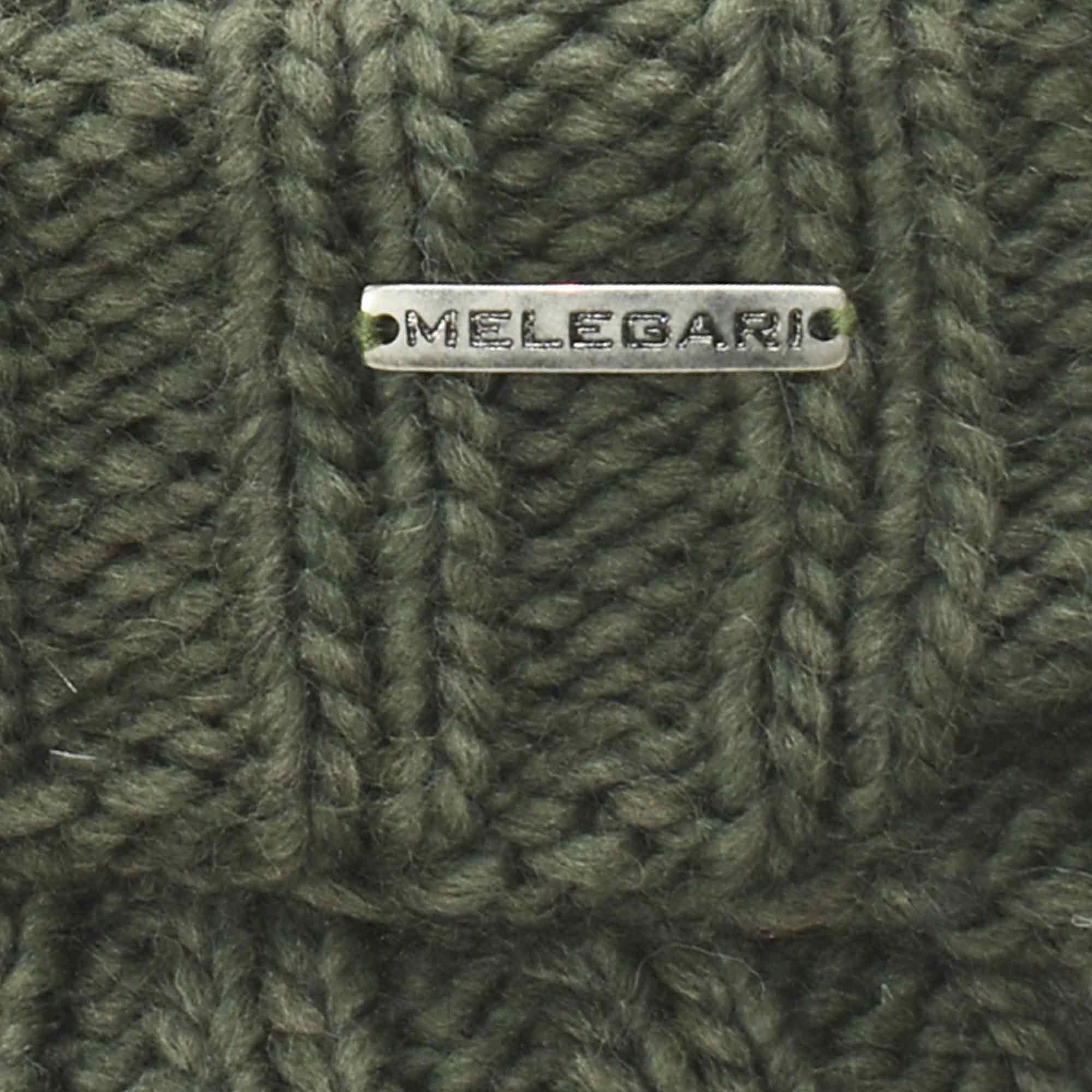 Melegari Gorro de punto Balaclava, Presolana | Pasamontañas Pesado | Gorro de Montaña Pesca y Caza | Fabricación Italiana | Unisex
