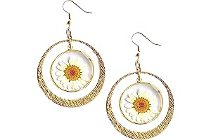 2022 Small Daisy Creative Female Earrings: Cute Flower Daisy Earrings