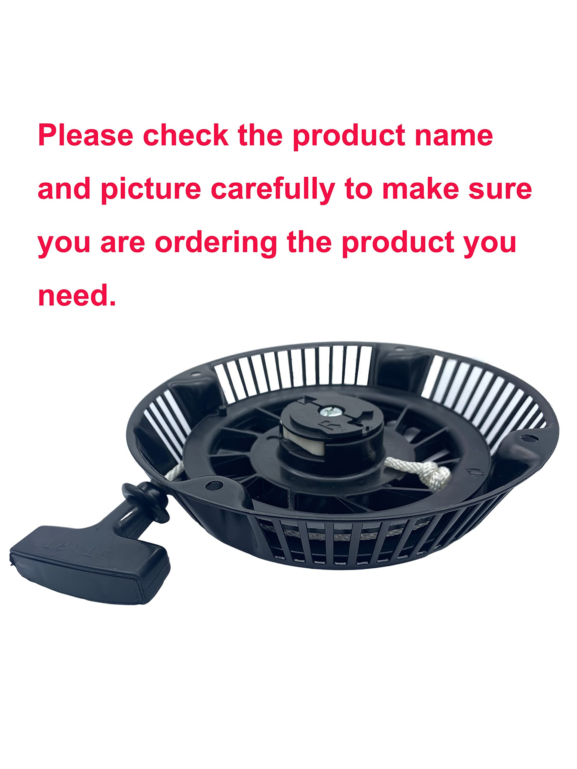 YAMAKATO 692102 Pull Starter Assembly for Briggs and Stratton Vanguard Engine Craftsman 492194 808087 Recoil Starter Cord Rope Assy