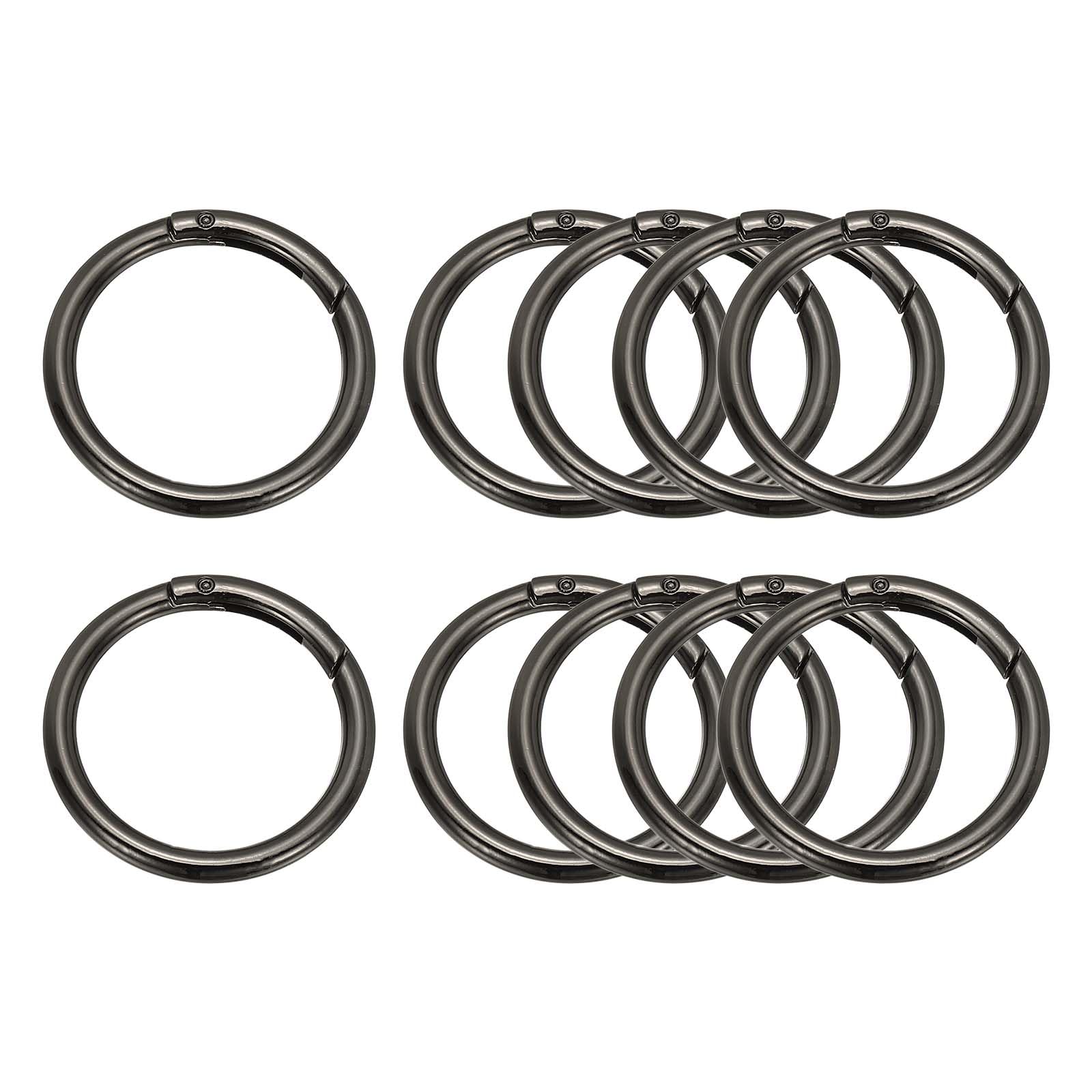 PATIKIL Metal Spring O Rings 38mm