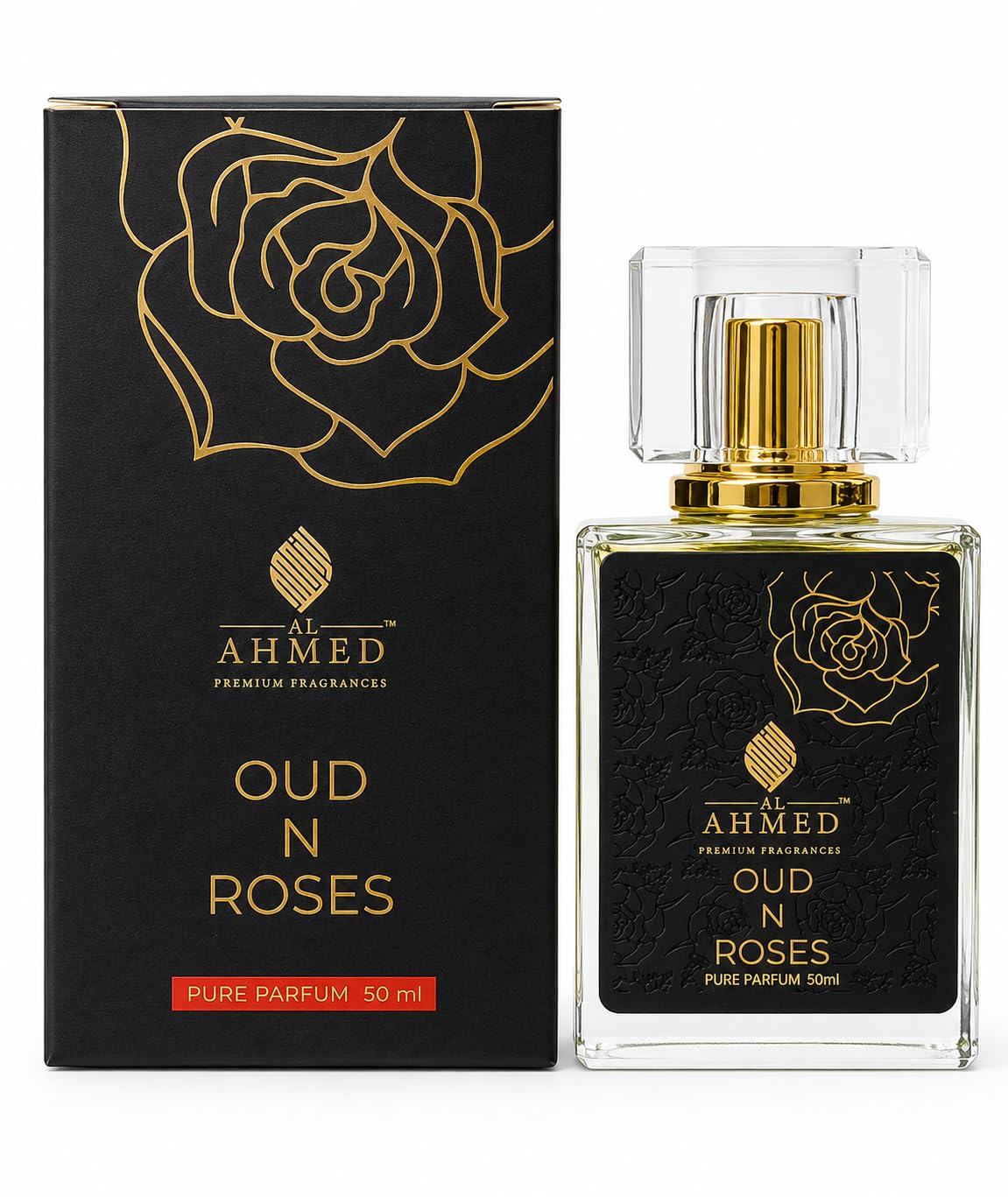 Oud N Roses Extrait De Parfum 50ml | Luxury Long Lasting Perfume for Men & Women | Premium Arabic Fragrance-image-48