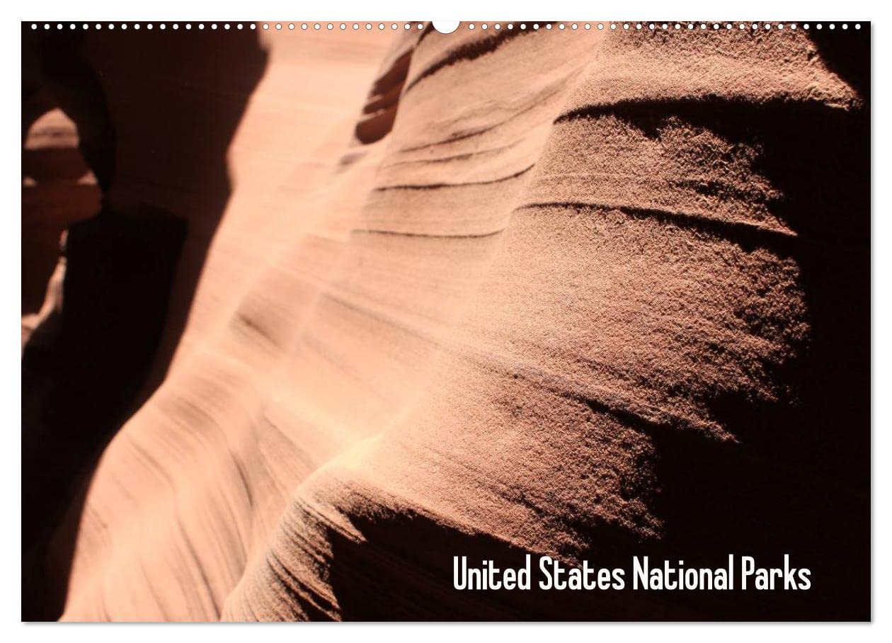 Calendrier National Parks USA 2026 CALVENDO DIN A2 paysage pour décoration murale