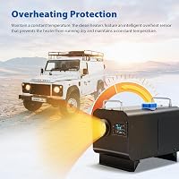Redriver 8 kW Diesel Fűtés 12V/24V LCD Távirányítóval Autó Lakóautó Teherautó Hajó 4