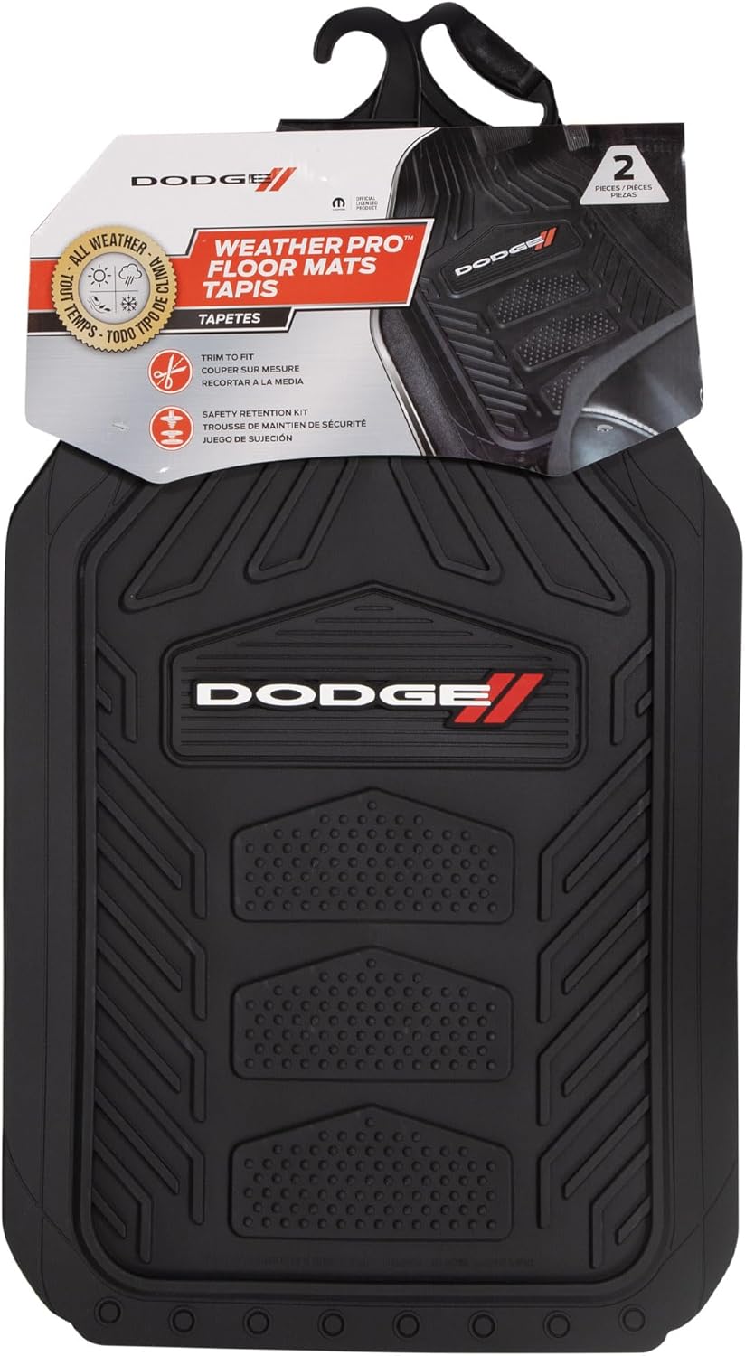 Plasticolor 001656R01 Dodge WeatherPro Front Floor Mats - 2pcs