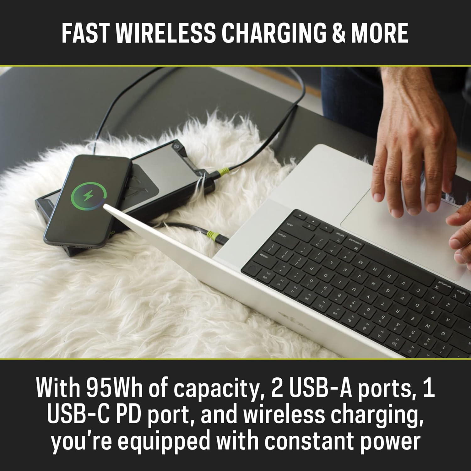 Goal Zero Sherpa 100PD Wireless Portable Power Bank