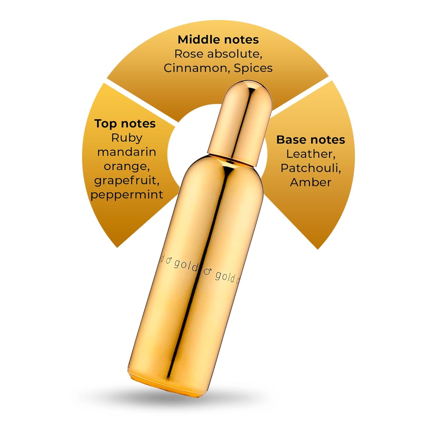 COLOUR ME Milton-Lloyd Gold Homme - Cologne for Men - Oriental Parfume for Men - Spicy, Amber Parfume - Mens Cologne - Long Lasting Parfume - 3 oz. - Image 3