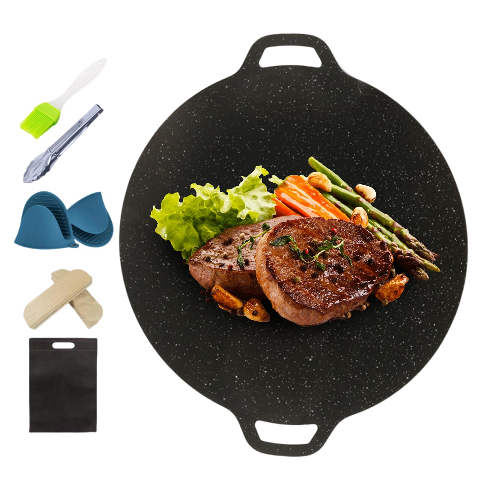 Poêle de cuisson coréenne au design compact et finitions épurées
