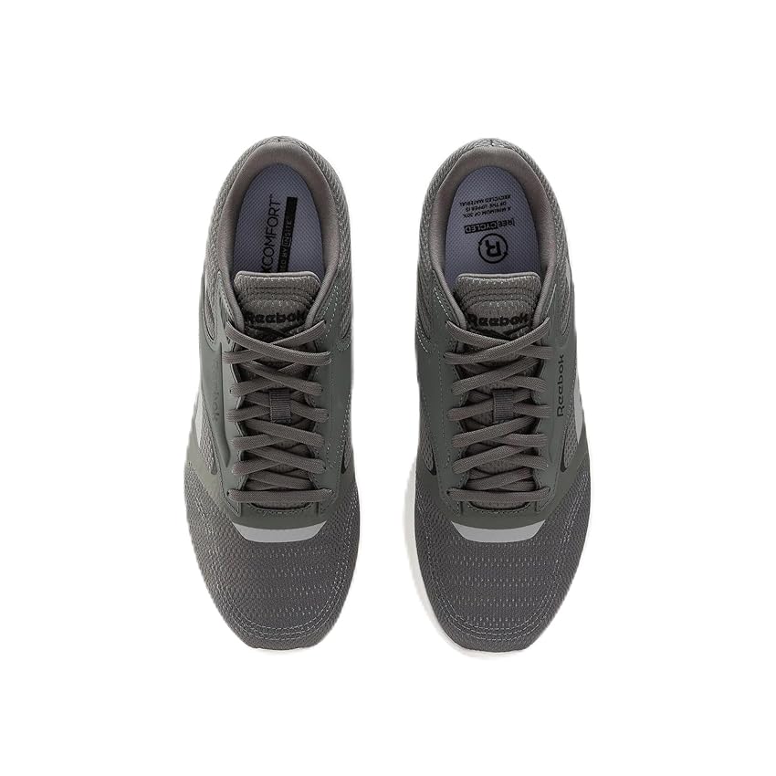 Reebok ENERGEN Tech 2, Sneaker Unisex-Adulto, Grey 5/GREY6/GREY3/BLACK/CHALK, 45 EU