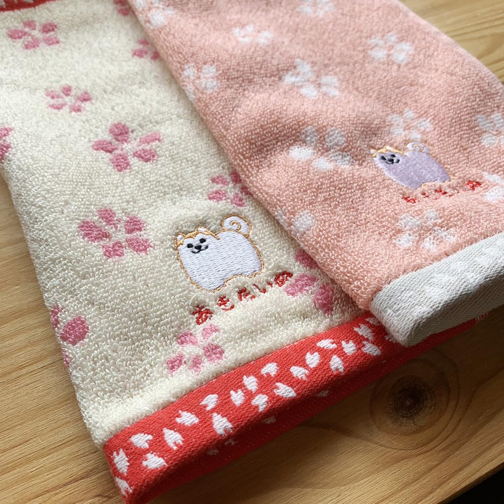 Amazon｜京佑 ハンカチ ハンド タオル 秋田犬 25×25cm