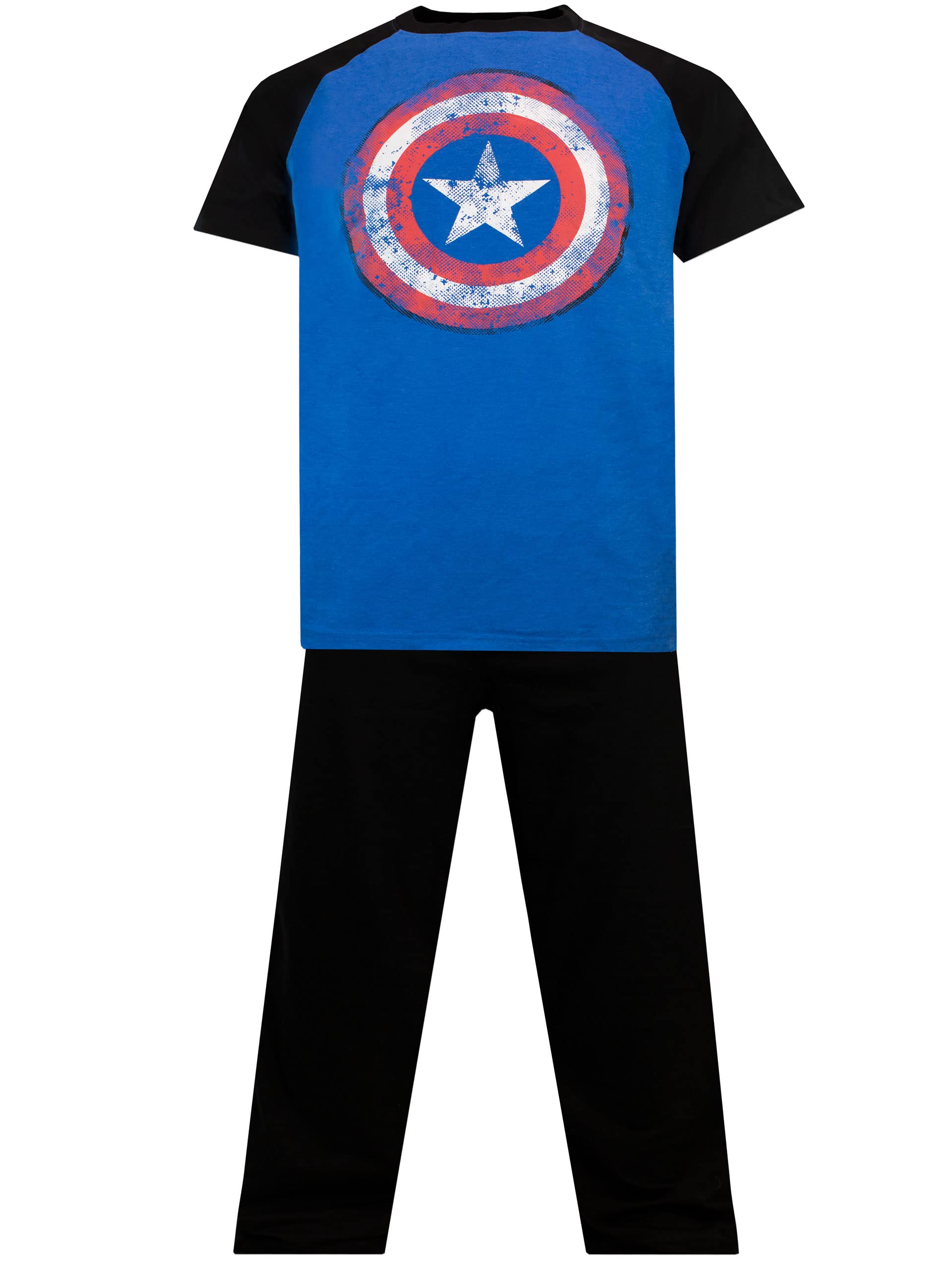 Marvel Mężczyźni Pyjama Captain America