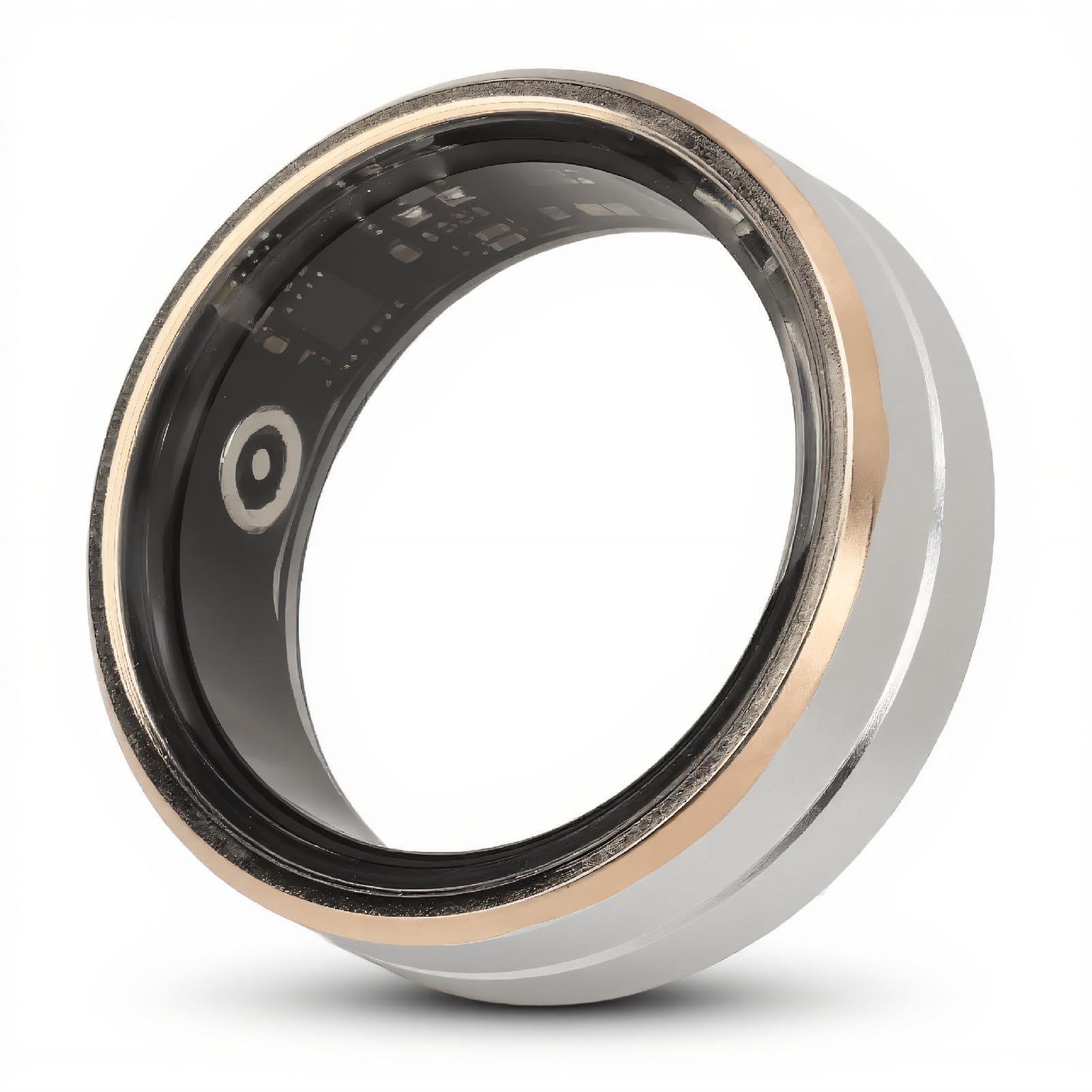 gowenic smart health ring, health monitoring sleep tracking, remote camera control, long battery life, design, ideal men women (21.5mm/0.85in)