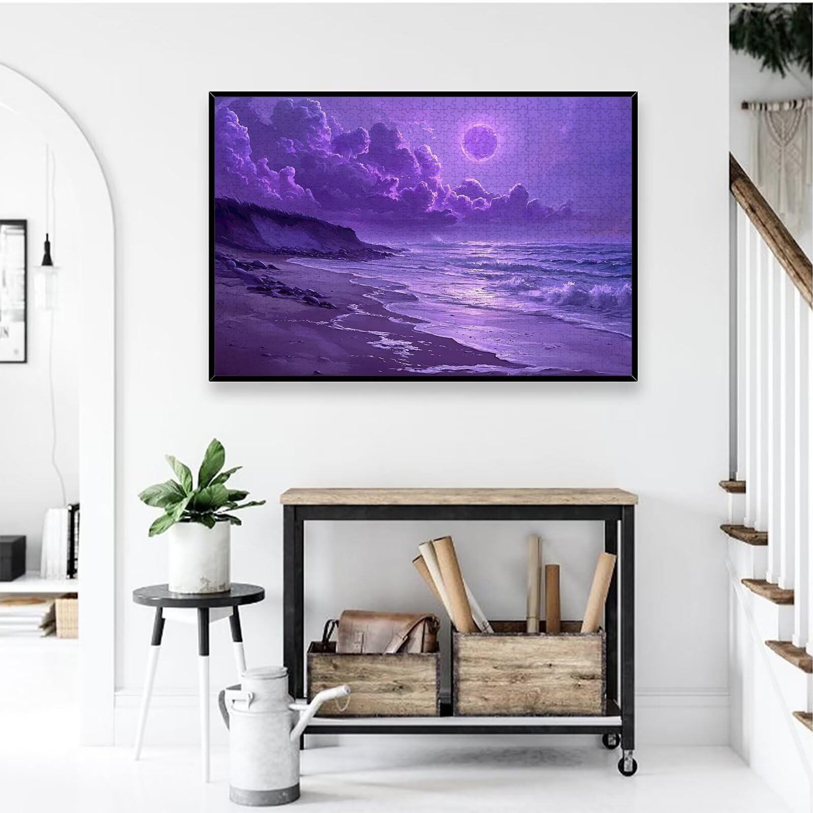 Puzzle Plage 3000 Pièces Adultes, Puzzle 3000 Pièces pour Adultes et Enfants à Partir de 14 Ans, Paysage Puzzles Bois de Qualité Supérieure avec Une Boîte d'emballage Exquise, Cadeau Femme, -2263