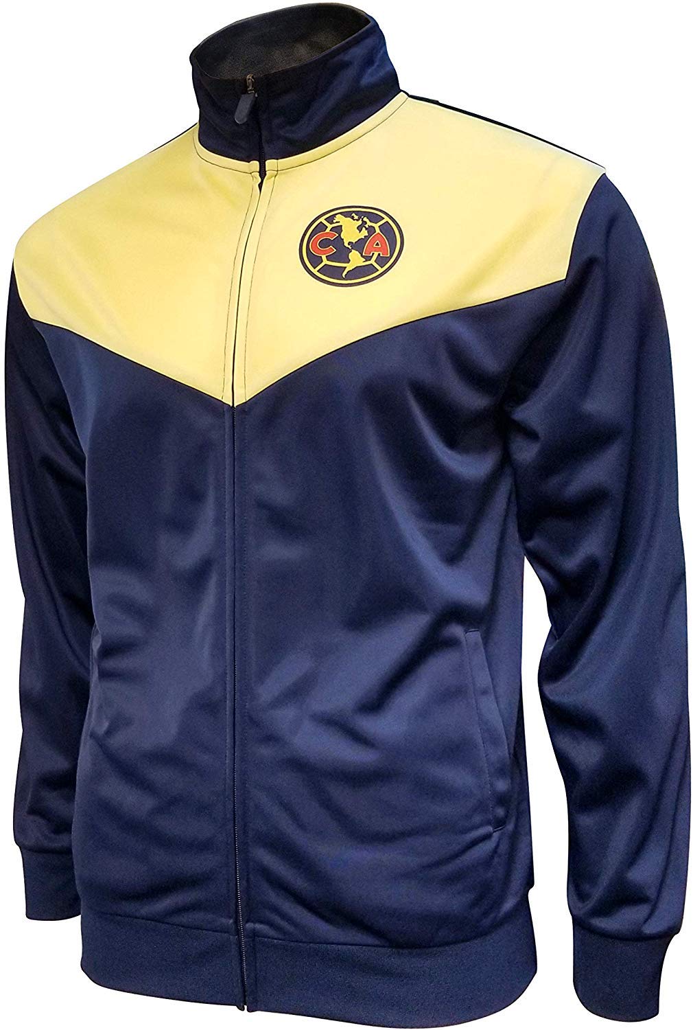 Icon Sports Men Club America Official Licensed Zipper Soccer Jacket Medium 030