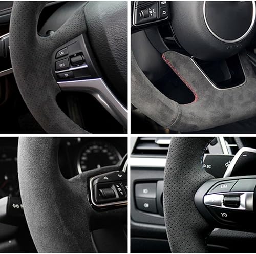 Miniatura 5 de Fundas de volante para Kia K3 2013 K2 2015 Ceed 20132014 Cerato, cubierta personalizada de la trenza del volante del coche