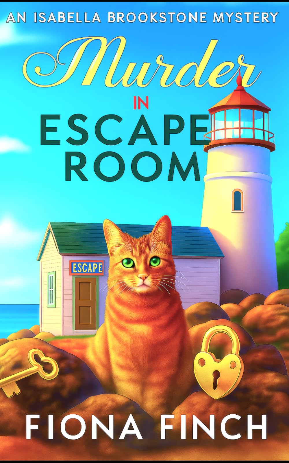 Murder in Escape Room: A Gripping, Puzzle-Packed Cozy Murder Mystery (An Isabella Brookstone Mystery Series)