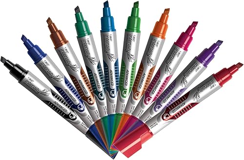 Miniatura 7 de BIC Marcador para borrado en seco de intensidad avanzada, estilo tanque, punta de cincel