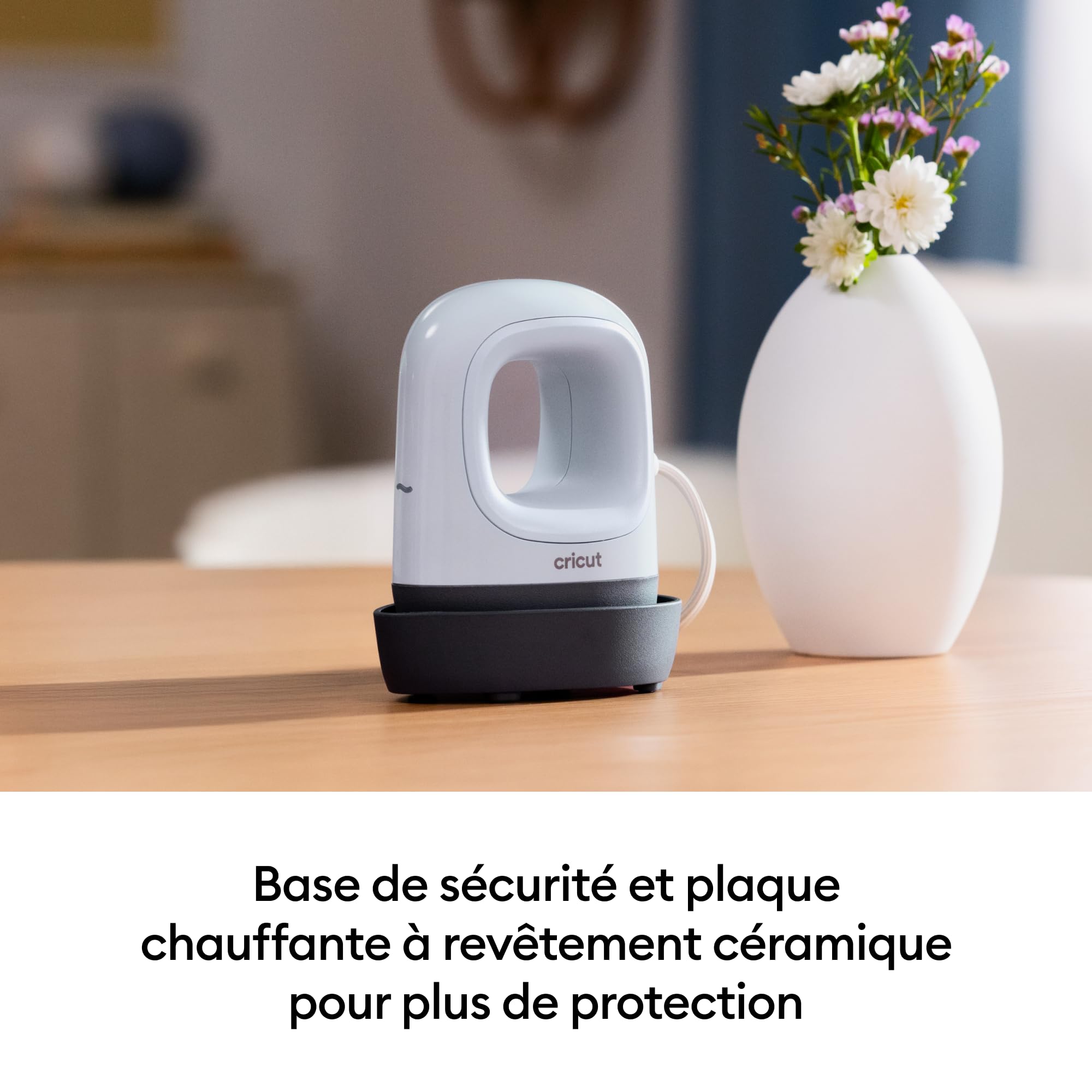 Cricut EasyPress Mini LT - Presse à chaud compacte pour vinyle thermocollant (HTV), Infusible Ink et sublimation - Bleu 2026