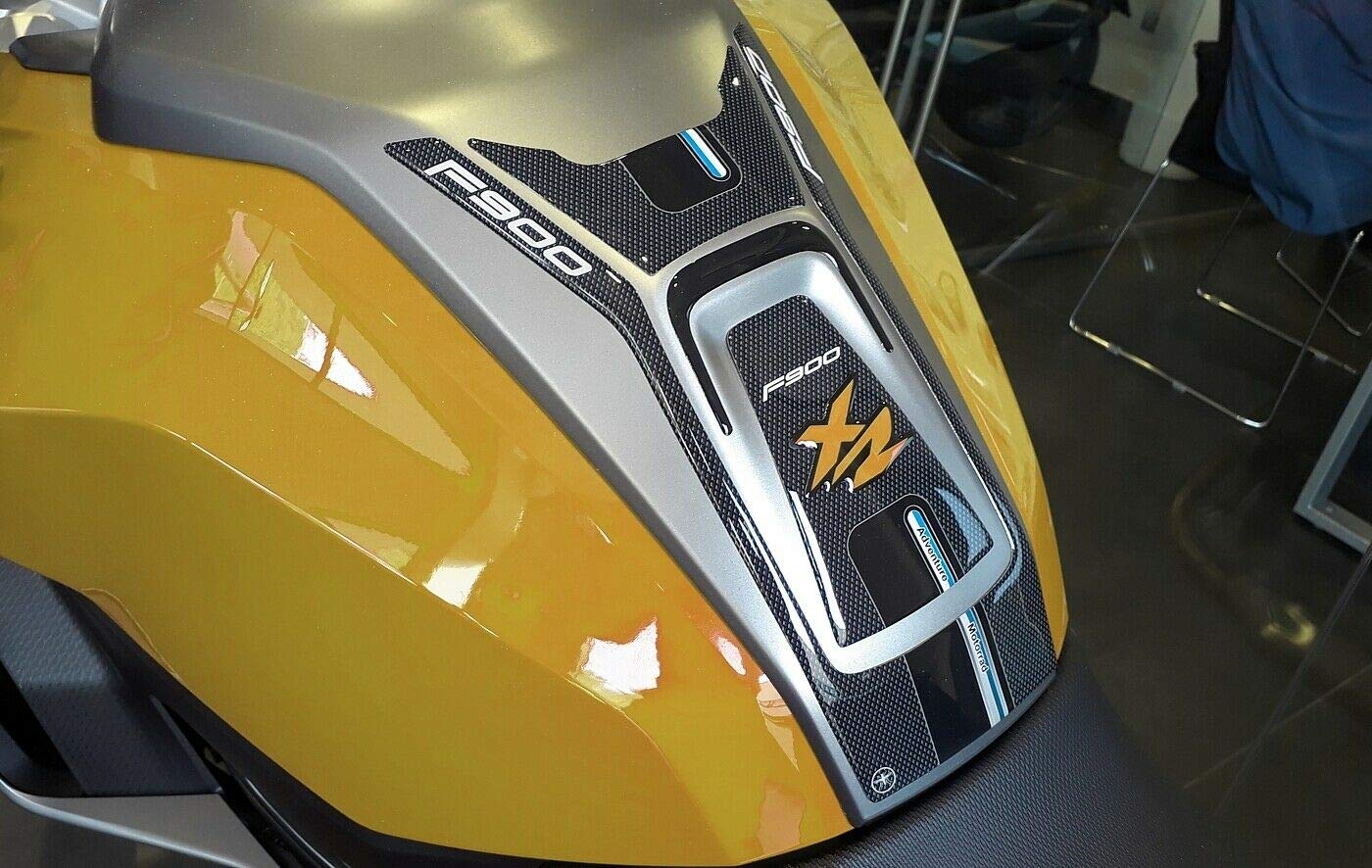Labelbike Autocollant Réservoir 3D Résine Gel Pour BMW F900XR - Protection Et Décoration Moto